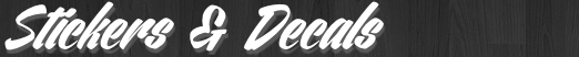 Stickers & Decals